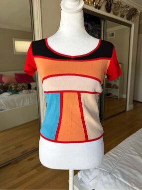 Knit blouse